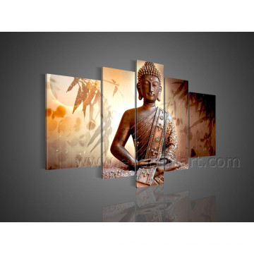 Moderne Wanddekoration Buddha Ölgemälde (BU-004)